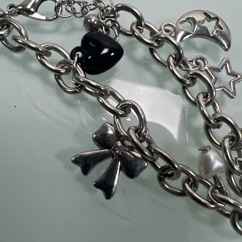 Butterfly Dropout silver tone